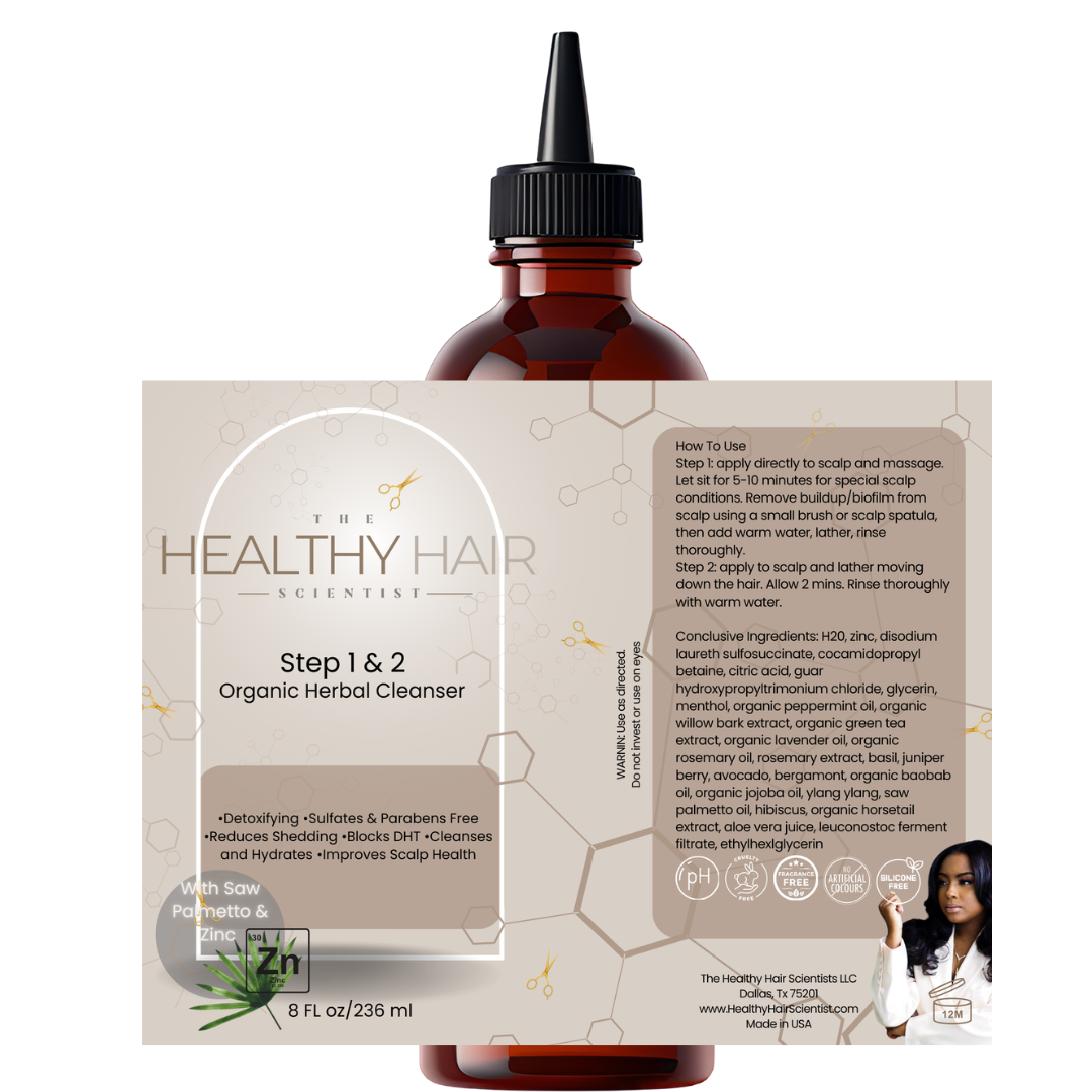(Step 1 & 2) Organic Herbal Cleanser