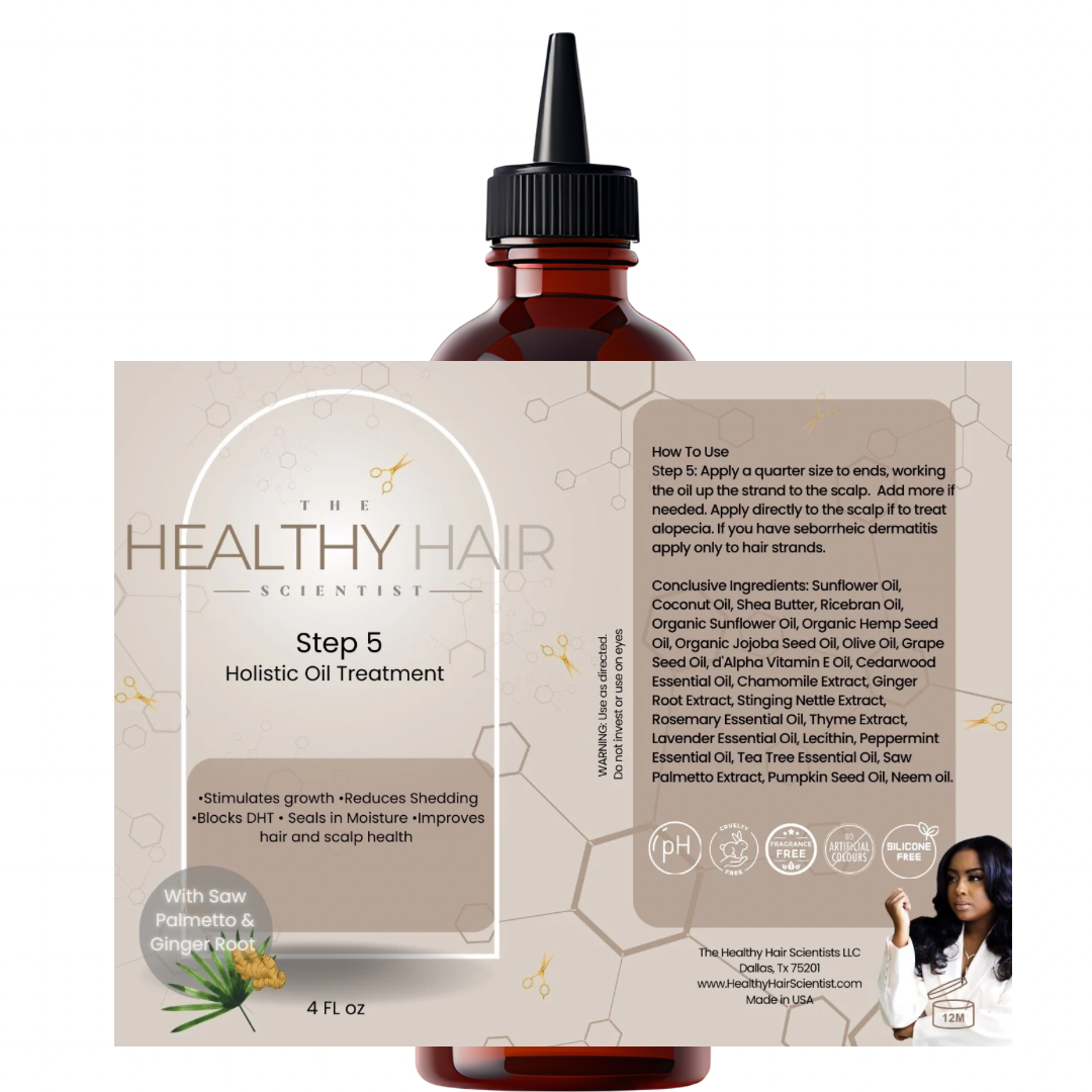 (Step 5)Herbal Oil Treatment